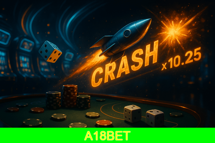 Jogue Crash na A18BET!