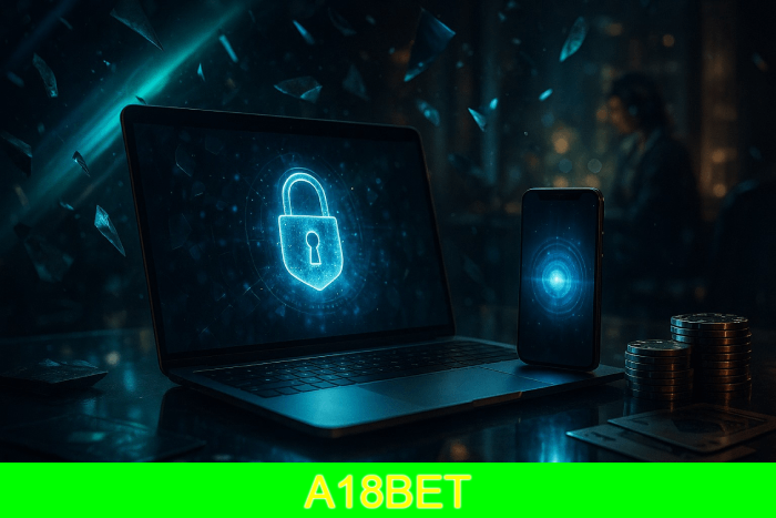 Figura 1 do login da A18BET